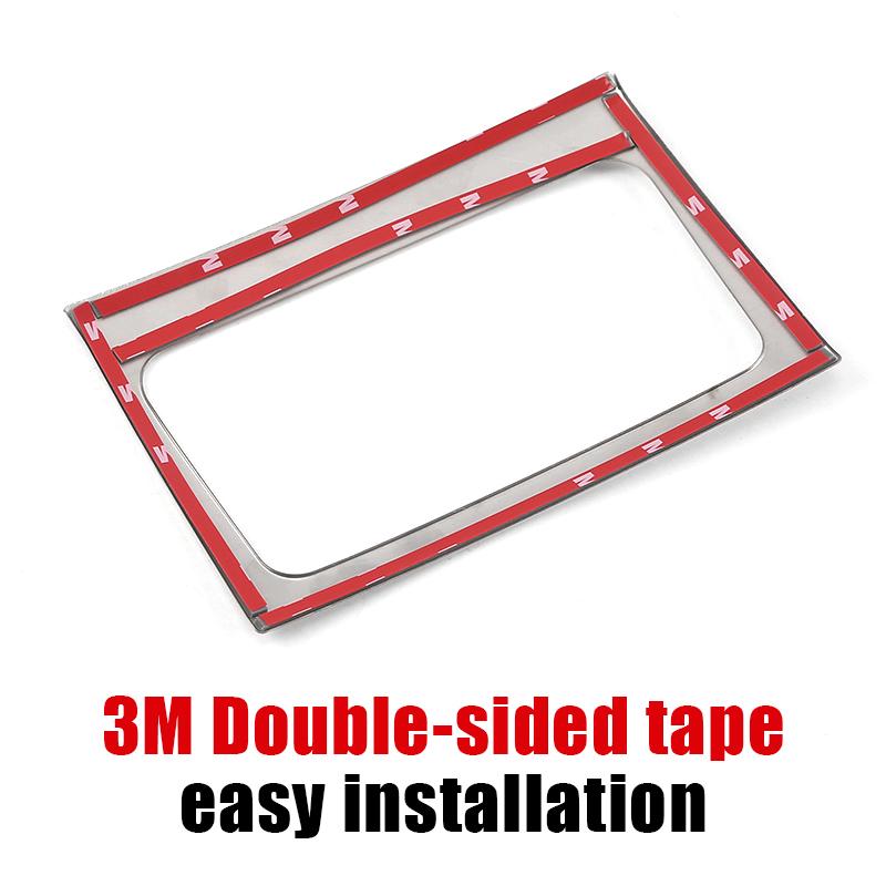 Car Accessories For Toyota Camry XV70 2018- 2022 2023 Stainless Rear Air Conditioning Vent Outlet Frame Cover Trim