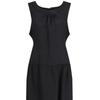 Shop   Women Sheer Sleeveless Waist Tie Stripe Loose Fit Long Dress Ntt Wdr 2128