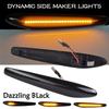 2Pcs LED Dynamic Side Marker Lights Arrow Turn Signal Blinker Lamps For Alfa Romeo 159 Sportwagon Boera Spider Typ 939
