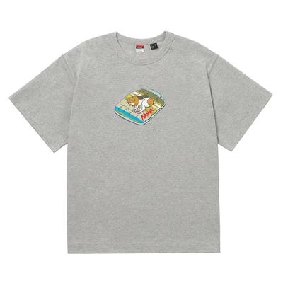 NANGA ECO HYBRID TEE Casual Short Sleeve Shirt Tops N0003651 652 653 655 656 657 659 660 661 (DOG PT) Men's Spring/Summer T-Shirt