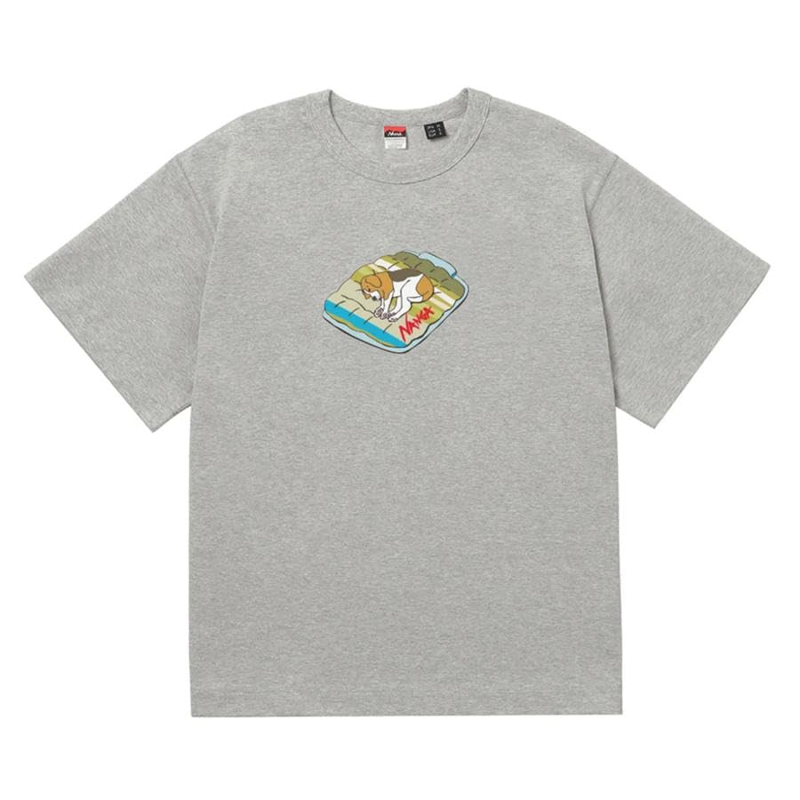 NANGA ECO HYBRID TEE Casual Short Sleeve Shirt Tops N0003651 652 653 655 656 657 659 660 661 (DOG PT) Men's Spring/Summer T-Shirt