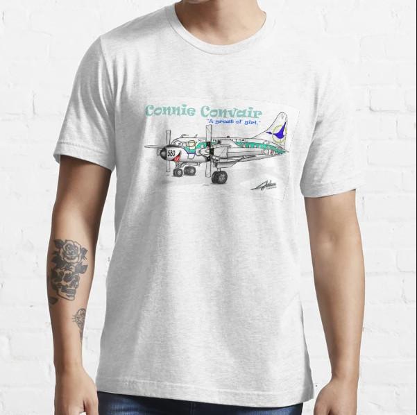 Convair CV-580 North Central Airlines T-shirt size S-5XL Unisex T-Shirt XXXXL