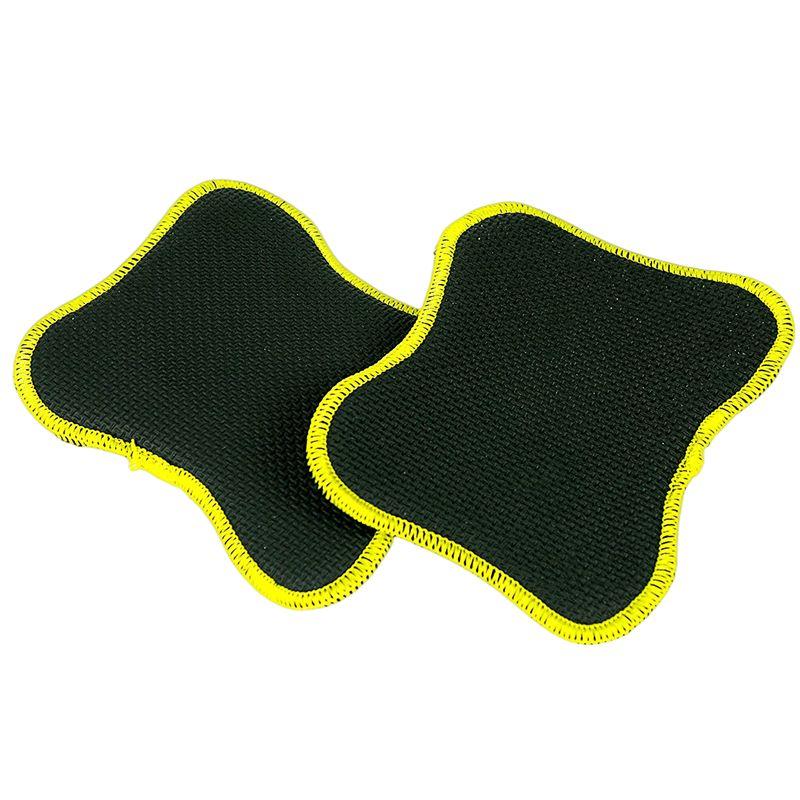 1 Pair Rubber Grip Pads For Weightlifting Gym Workout Gloves Eliminate Hand