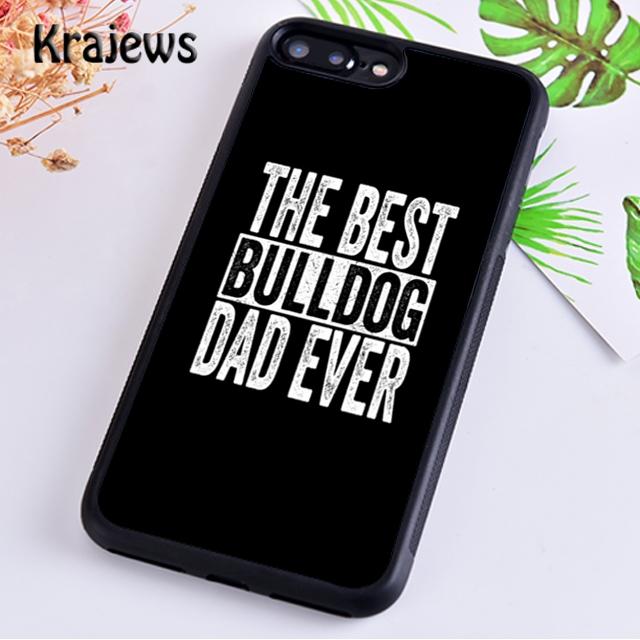 

Krajews English Bulldog heartbeat TPU Phone Case Cover For iPhone 17 Air 16 15 14 plus 11 12 13 pro max coque Fundas iPhone 13