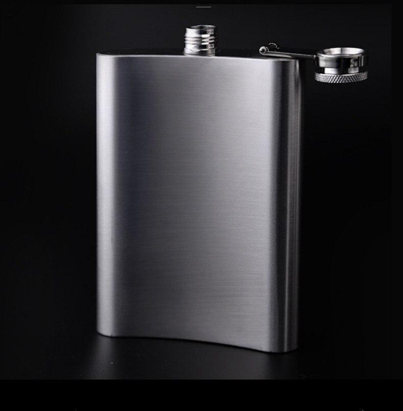 304 Edelstahl Verdickte Flachmann Genießen Sie jederzeit Tragbarer Flachmann Kleine Mini-Bar Must-Have Alkohol Trauzeugen Geschenke