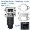 For Mitsubishi L200 Recirculation EGR Valve Pickup Pajero Classic 1582A037 1582A483 1582A038 K5T70080 ME191047 72-0111 717720111