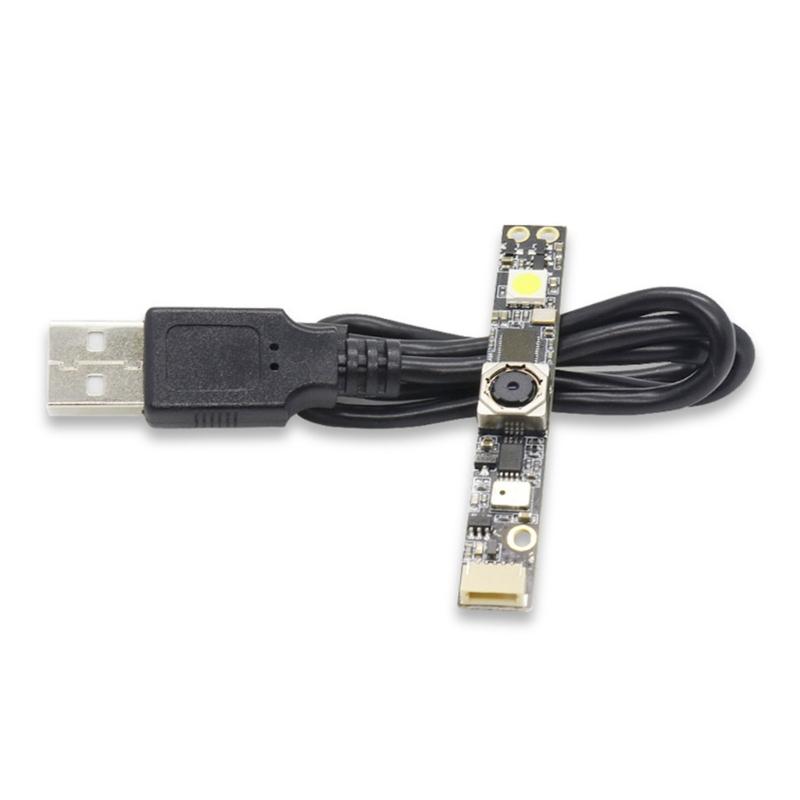 5MP USB Camera OV5640 Sensoring Support 2592x1944 for RPi Small Size with Microphone Easy Installation