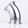 3/4" 1” 2” 3“  19Mm-76Mm OD Sanitary Tri Clamp Ferrule 45/90/180 Degree Elbow Pipe Fitting Stainless Steel 304 Homebrew