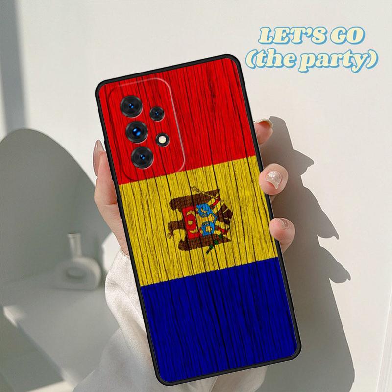Moldova Flag Moldavians phone case For Samsung Galaxy A42 A31 A40 A51 A71 A32 A80 A91 A52 A72 A20e A21S A50 A70 A11 A12 Cover