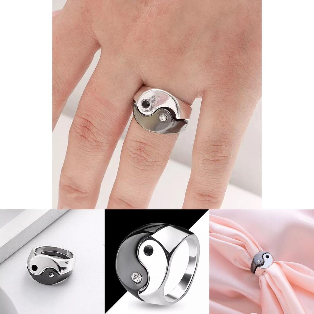 Unique Tai Chi Eight Diagrams Rings Stylish Animal/zodiac Shape