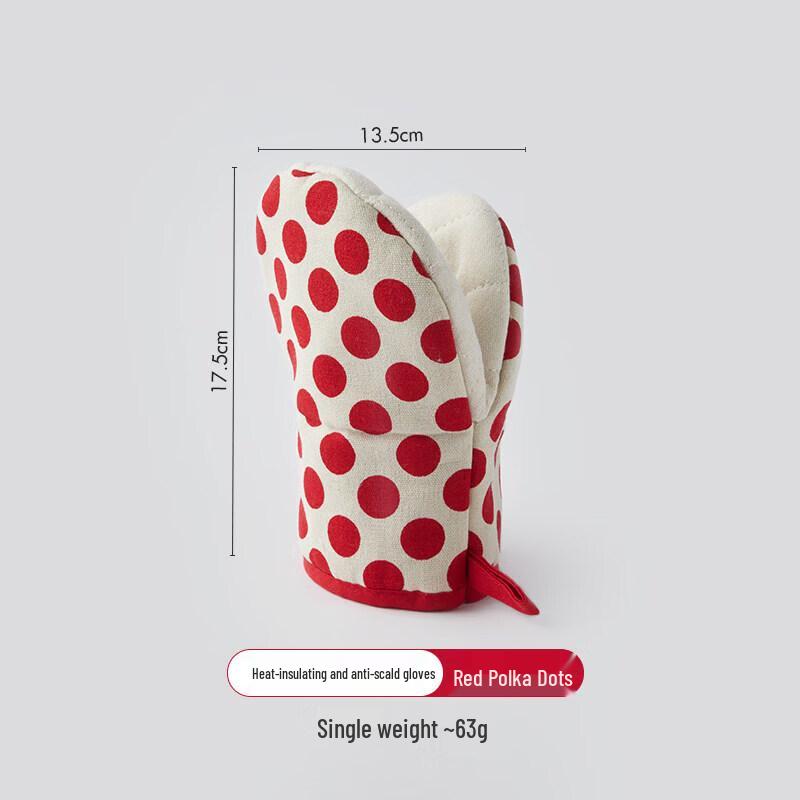 Heat Resistant Leather Oven Mitt