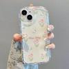 For IPhone 16 17 15 14 13 12 11 Pro Max Case Cartoon Tulip Floral Clear Cover for IPhone 16 15 14 Plus Transparent Soft Funda