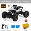 1:16 4WD RC Car With Led Lights Radio Remote Control Cars Buggy Off-Road Control Trucks Boys Toys for Children