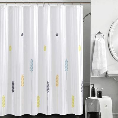Fresh Nature Polyester Duschvorhang Verdickter wasserdichter schimmelresistenter Badezimmer-Badewannentrennwand-Universalvorhang