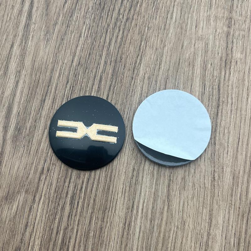 Dacia 56mm Modified Wheel Center Hub Emblem Decal Sticker Logo Badge Fit For 60mm Wheel Hub Cover