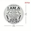 Vintage Barber Metal Poster I AM A HAIR STYLIST Wall Decor for Salon
