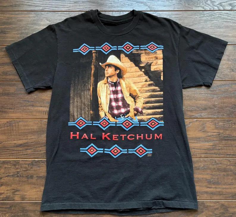 1993 Vintage Western Hal Ketchum “Sure Love” Country Concert T-Shirt EN213 Unisex T-Shirt XXXXL