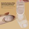 Male and Female Soft Particle Massage Orthopedic Insole Self-adhesive Invisible Non-slip Shock Absorber Half Size Pad GEL Heel Pad