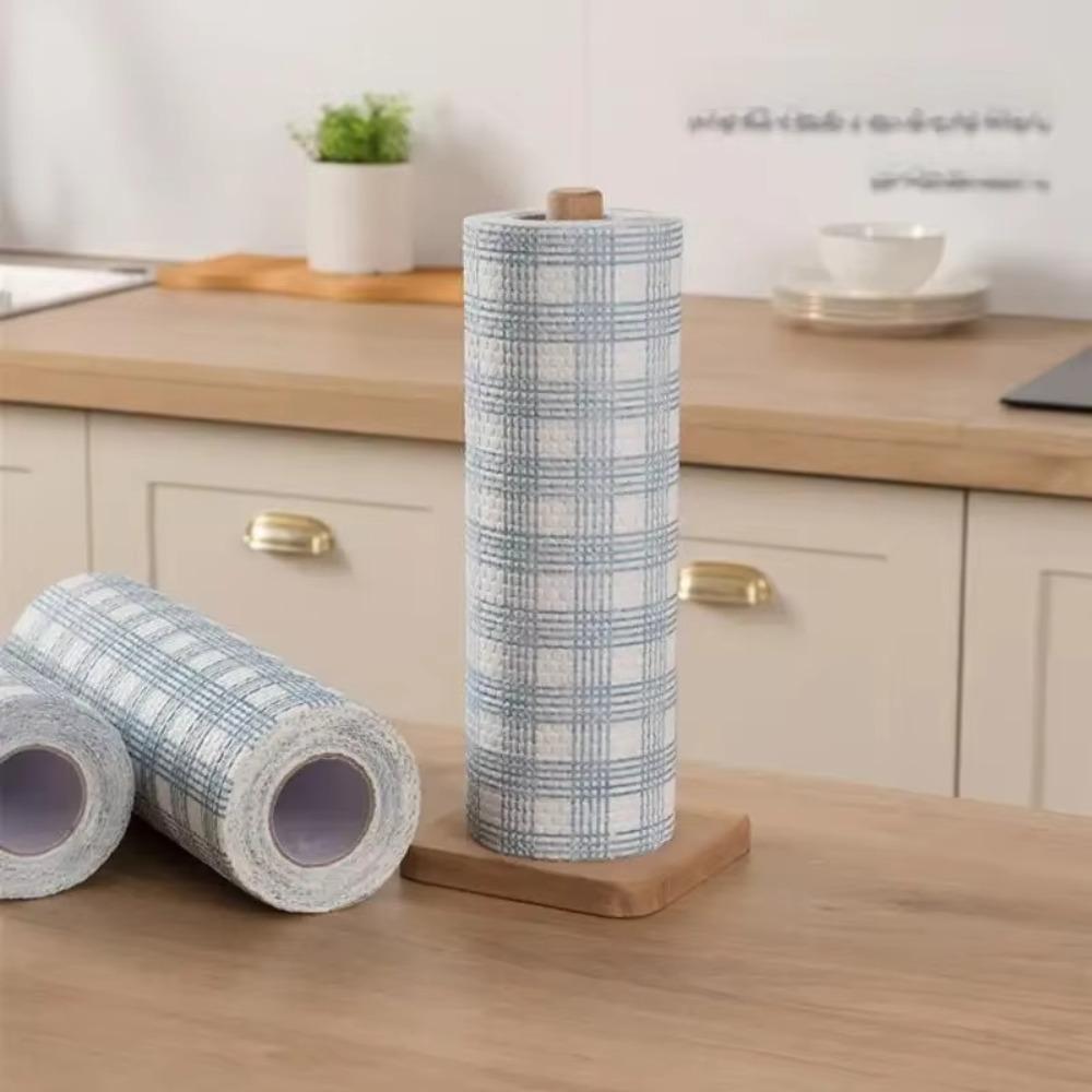 Water Absorbent Lazy Dishwashing Cloth Oil Absorbent Washcloth Dishcloth Disposable Kitchen Towel