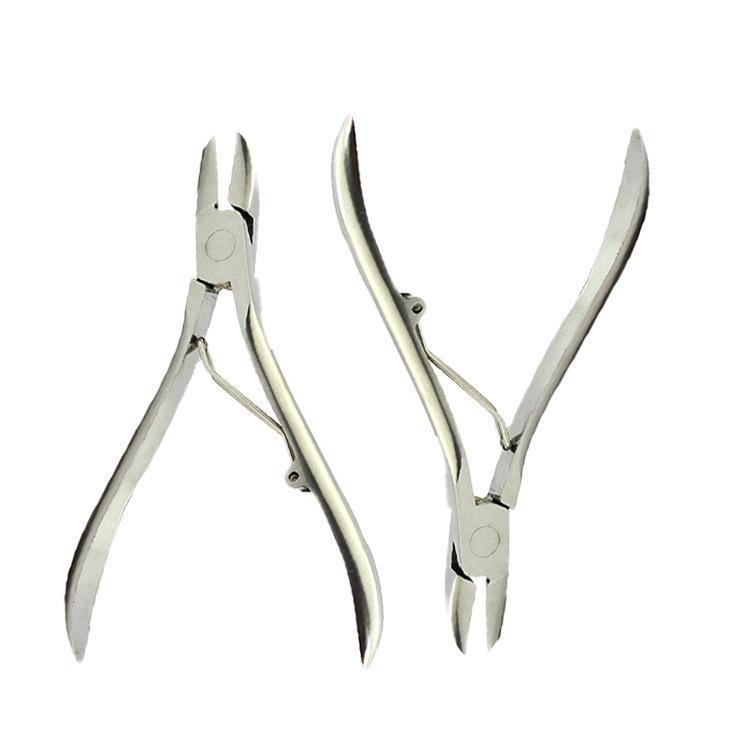Stainless Steel Pedicure and Manicure Nail Clipper with Dead Skin Pliers for Ingrown Toenails