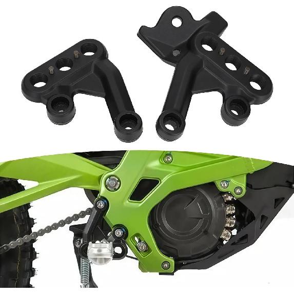 

JFG RACING Surron Foot Pegs Bracket Footpegs Pedal Rest Bracket Brace Support OEM for Sur Ron Light Bee S/X Electric Dirt Bike
