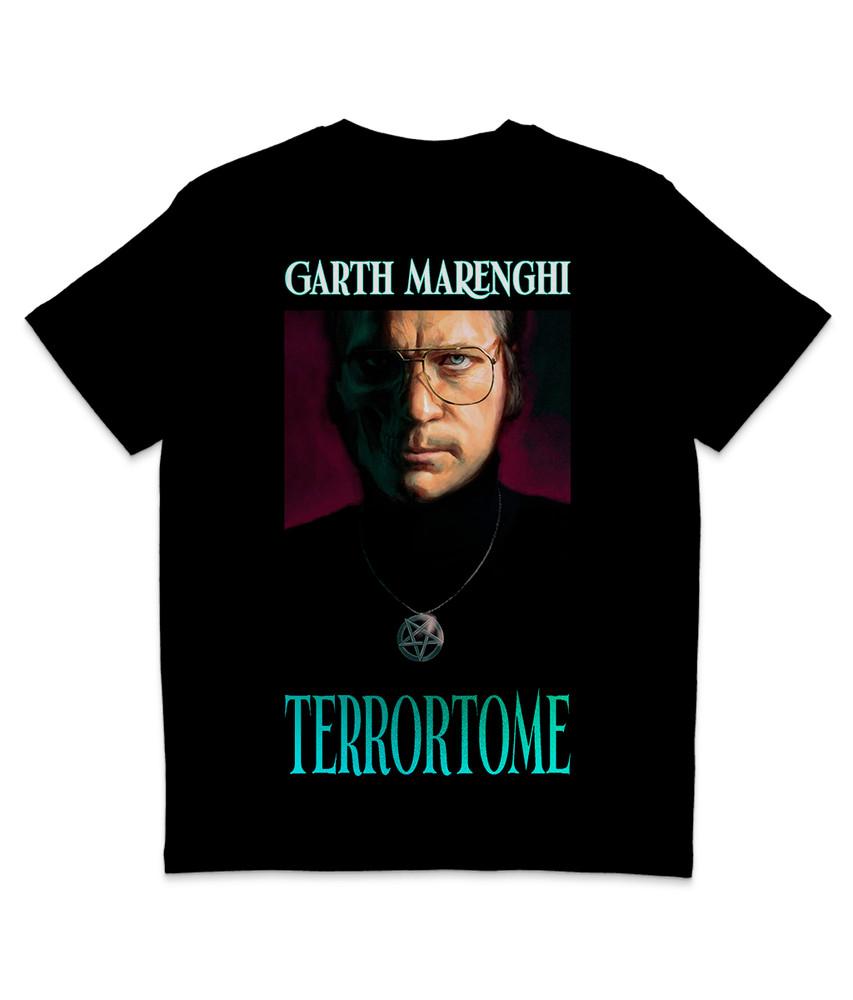 

Garth Marenghi- Terrortome - - Organic T Shirt - Horror - Comedy 2XL