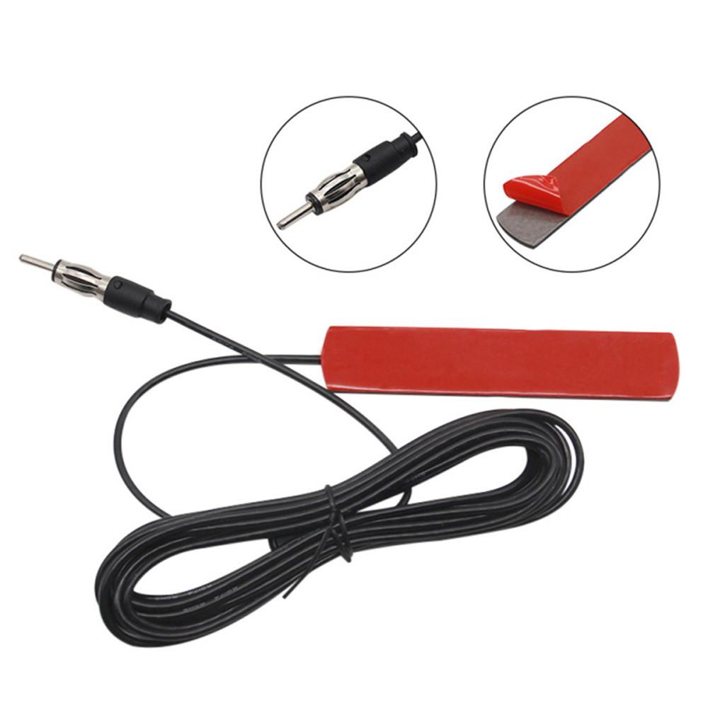 1x Car Interior Hidden Amplified Antenna Electronic Stereo AM/FM Radio Universal