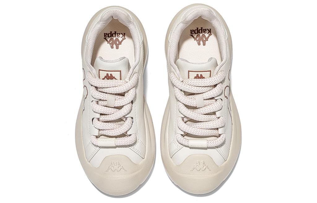 Women's Sneakers Kappa Slip Resistant Abrasion Resistant Low Top Skateboard Shoes Women's Beige