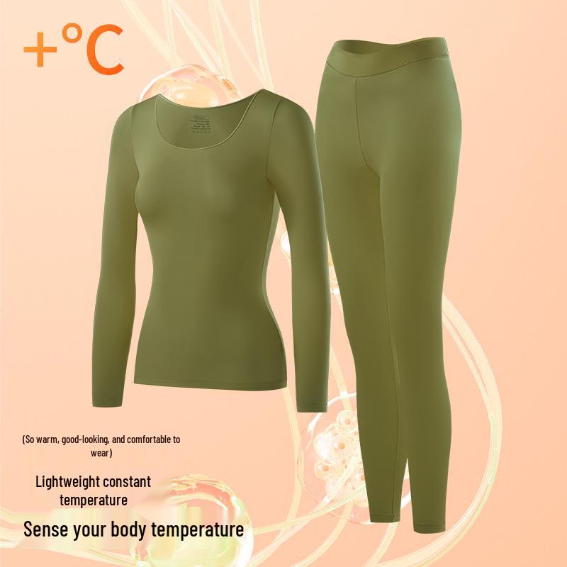 Lightweight Seamless Antibacterial Skin-Beautifying Base Layer: High Elasticity, Comfortable, Warm, Moisturizing
