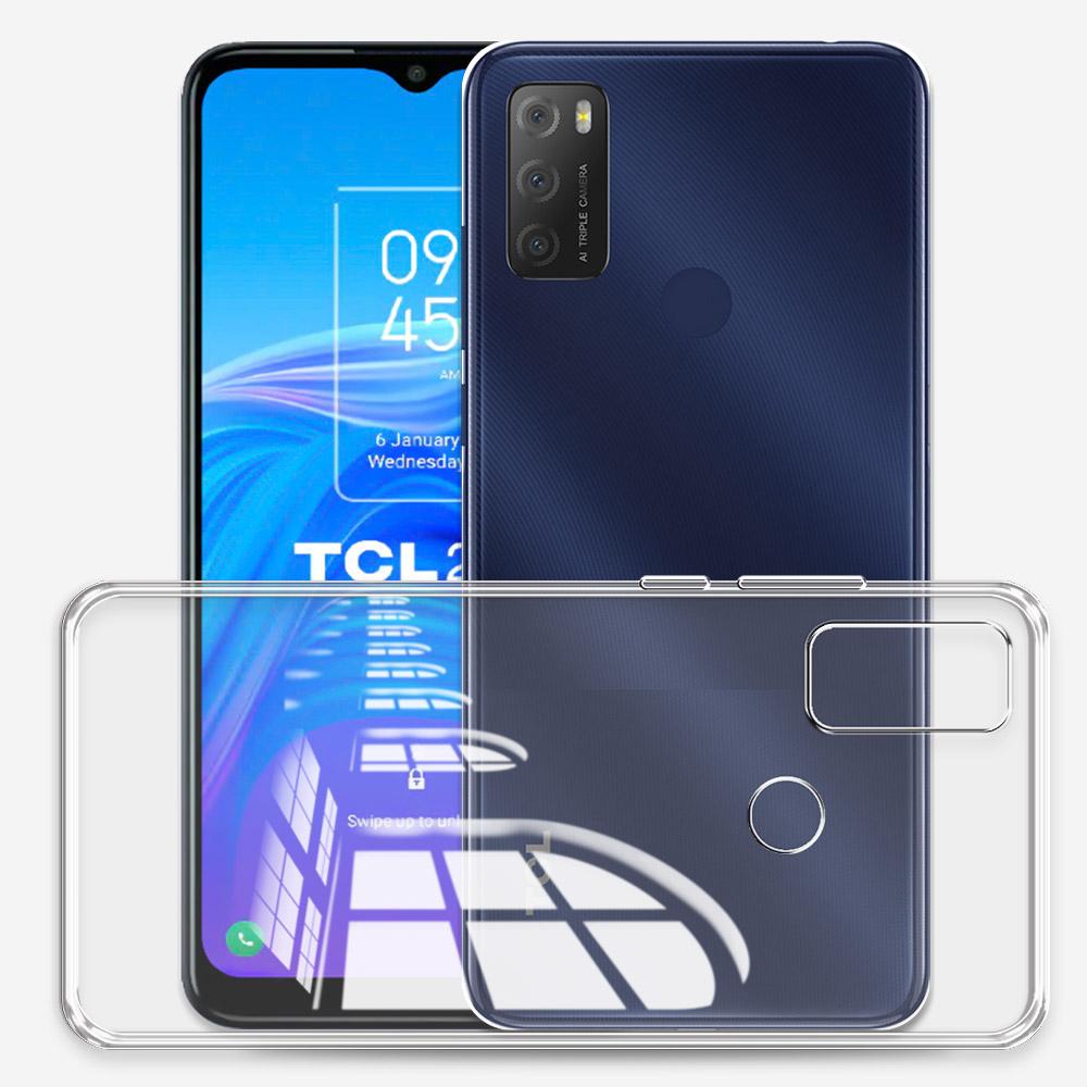 Für TCL 20E Hülle Klar Silikon Weich TPU Schutzhülle Handyhülle Für TCL 20Y Klar Stoßfest Bumper Coque oder TCL 20E 20Y Funda