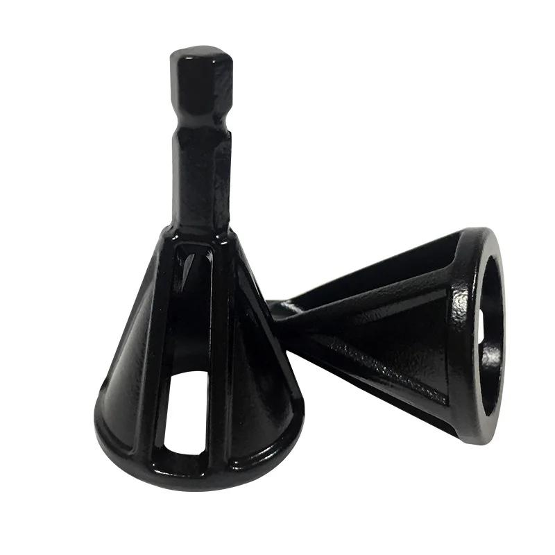 

Инструменты для снятия заусенцев и фасок из быстрорежущей стали Треугольные хвостовики для сверления из нержавеющей стали Шестигранные резьбовые кромки Электродрель