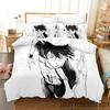 3D Print Anime Blue Lock Bedding Set Twin Queen King Size Duvet Cover Pillowcase for Boys Girls Adult Home Textile