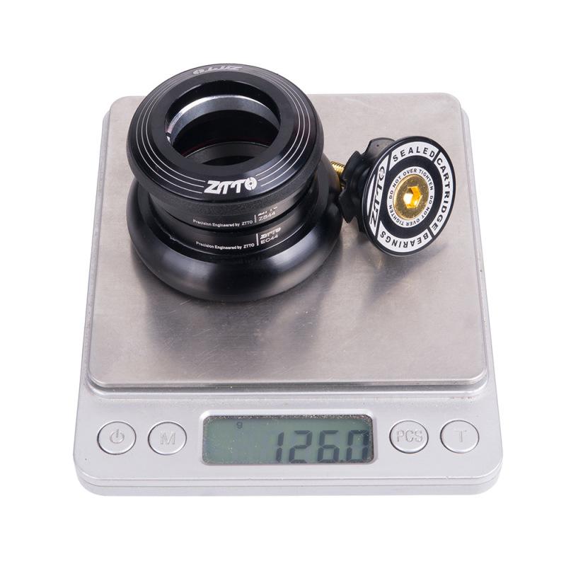 ZTTO ZS44 MTB Bike Bicycle Headset CNC 4444T Tapered Tube Fork Internal Threadless Bearing Set