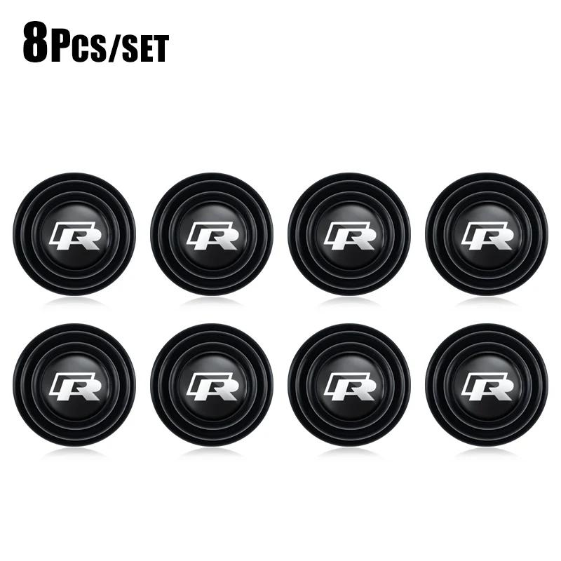 VW GTI GOLF 2026 Hot For VW VOLKSWAGEN 8Pcs Car Door Absorber Shockproof Anti Noise Pad Buffer Gasket For VW GTI Polo Golf Passa
