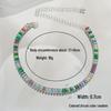 Elegant Zircon Choker Necklace: European and American Style
