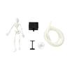 3D Printed Dancing Skeleton Aquarium Bubbler Plastic Fish Tank Bubbler  Halloween Decor