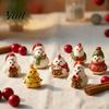 Desk Decoration Ornaments 24 Days Chicken Figures Advent Calendar, Farm Animals Countdown Cute Surprise Plastic Animal Toys Boxes with Hen And Rooster