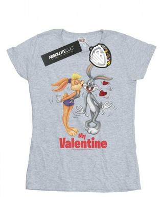 Womens/Ladies Bugs Bunny And Lola ValentineÂ´s Day Cotton T-Shirt