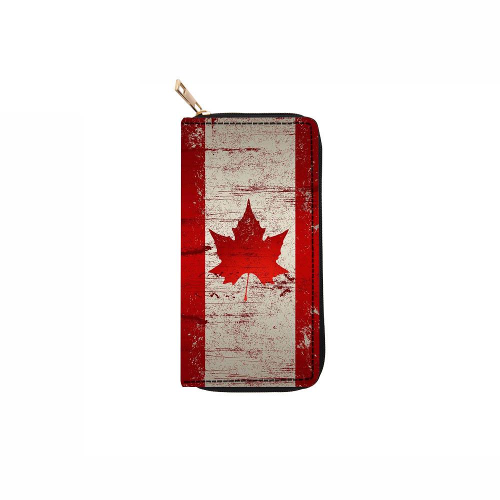 Long wallet, flag clutch, wallet, wallet.