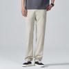 Spring and Summer New Men's Light Ice Pants Casual Outdoor Straight Fashion Joker Casual Pants Silkworm Fabric.
