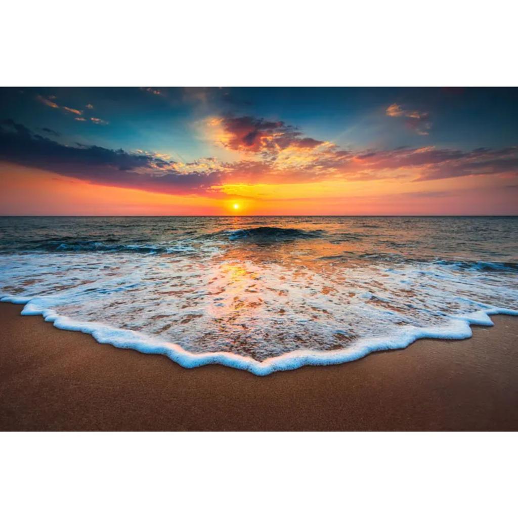 Beach Sunset Wall Art Posters Large Landscape Canvas Painting Print Nordic Wall Decoration Picture For Home Decor