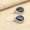 Black Spinel Gemstone Earring Handmade 925 Sterling Silver Jewelry For  Birthday Gift