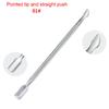 New Push Cuticle Nails Cuticle Pusher Take Out Nail Cuticle Remover Tool Manicure Spatula Sticks Manicure SPT01