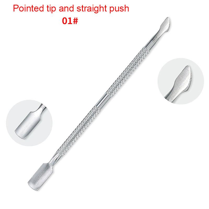 

New Push Cuticle Nails Cuticle Pusher Take Out Nail Cuticle Remover Tool Manicure Spatula Sticks Manicure SPT01