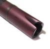 [WARI QUENA PRO WINERED] WARI Professionelle Quena, G-Ton, Hochwertiges Holz-Volksinstrument, Anden-Stil, Weinrote Oberfläche, Modell mit eingraviertem Logo,