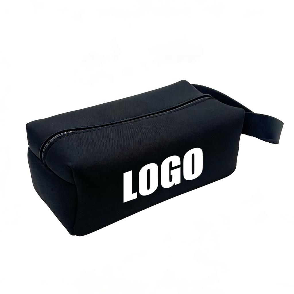 Custom Logo Women Cosmetic Bag Custom Logo Light Custom Makeup Bag Case Makeup Organizer Storage Box Toiletry Cosmetic Pouch Bag