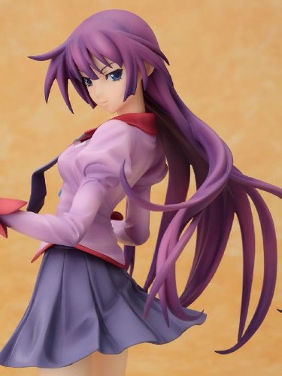 Bakemonogatari - Senjougahara Hitagi (18 scale PVC pre-painted finished product)