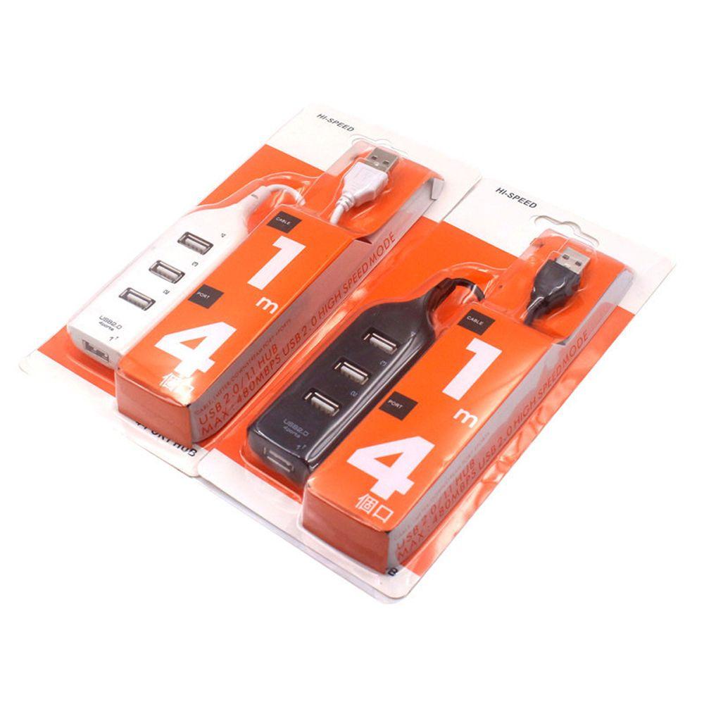 Zubehör Computerzubehör USB-Hub 4 Port USB 2.0 Hub Mehrfach-Expander Netzteil