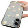Colorful Star Hello Kitty Compatible Case for Apple 17/16 Pro Max, 15/14, 13 - Transparent and Large 