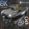 New H16 Mini Drone GPS Rc Drone HD Optical Flow Positioning 360° Obstacle Avoidance Brushless Motor Gesture Photography Foldable Quadcopter UAV